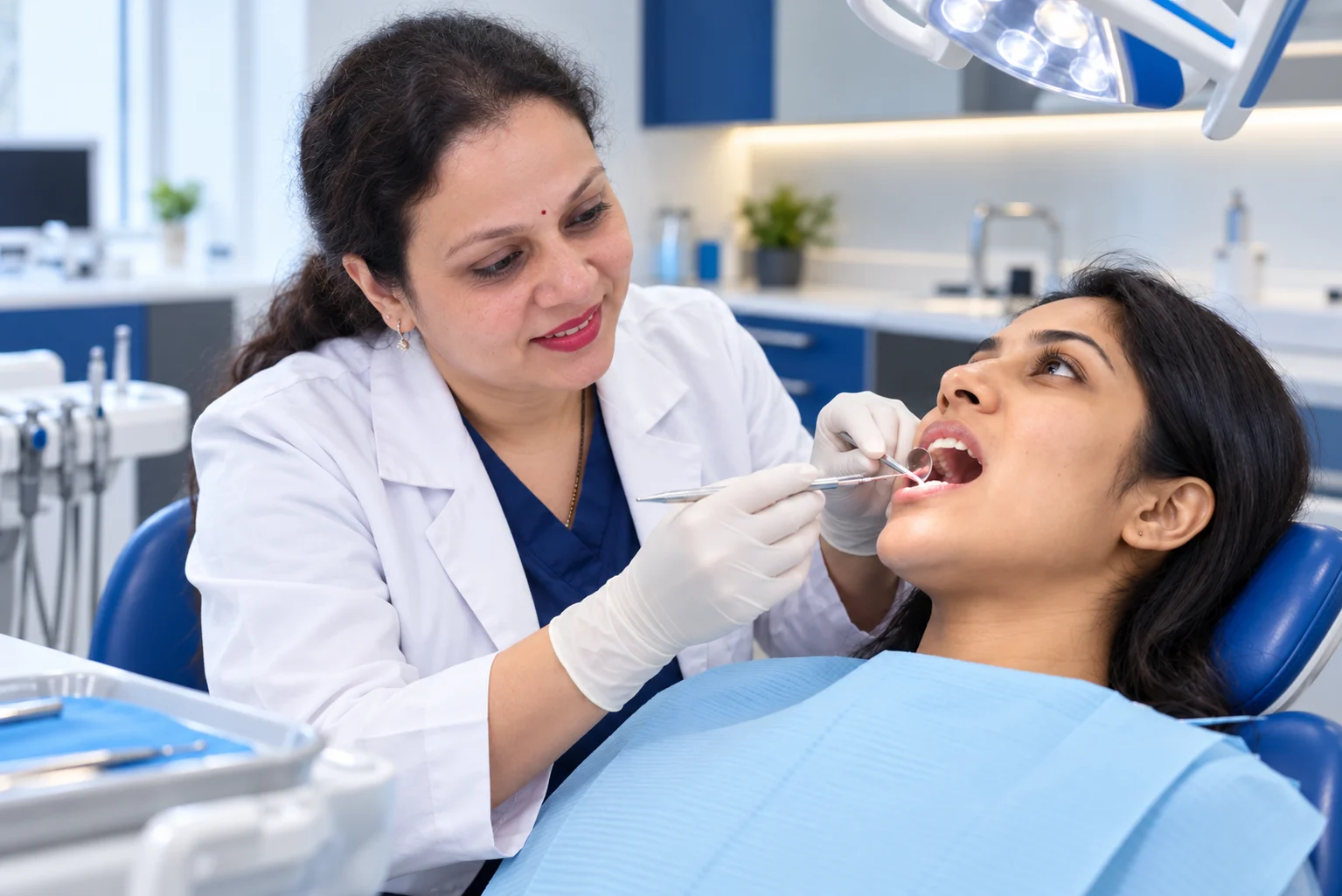 A gum and periodontal assessment